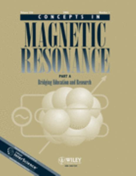 Concepts in Magnetic Resonance Part A