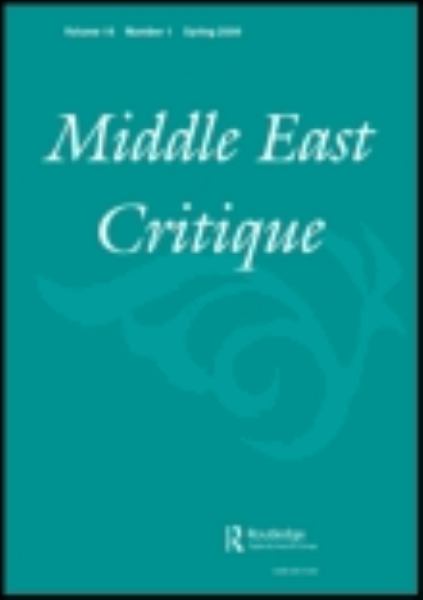 Critique Critical Middle Eastern Studies
