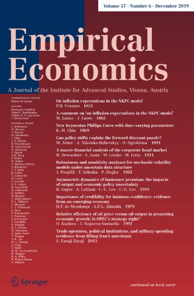 Empirical Economics