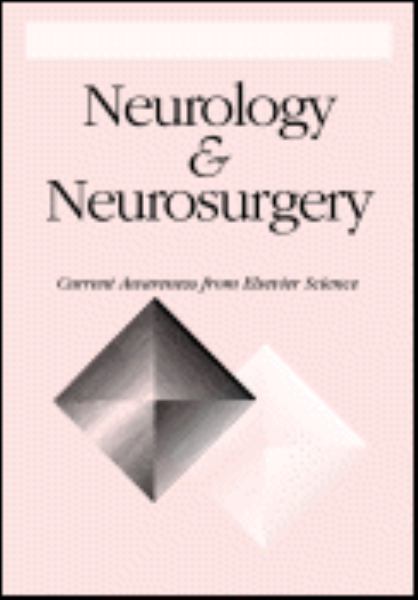 Excerpta medica. Section 8A Neurology and neurosurgery
