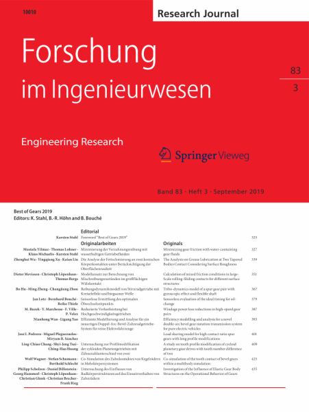 Forschung im Ingenieurwesen