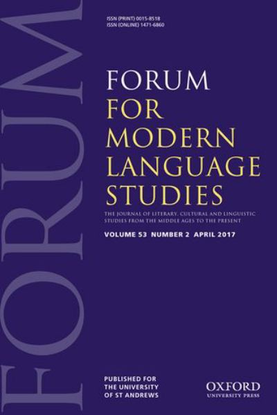 Forum for Modern Language Studies