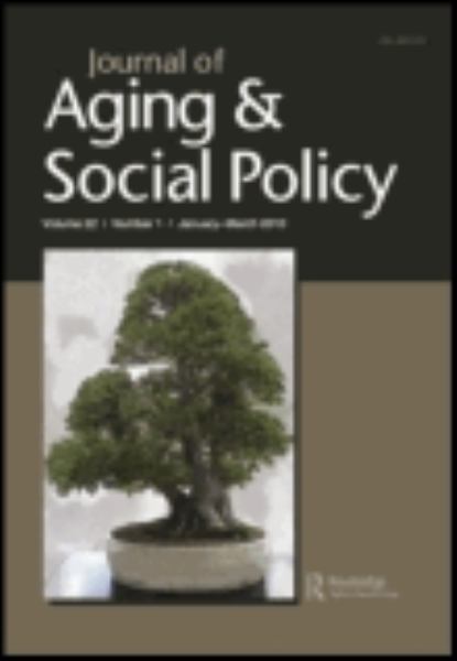 Journal of Aging & Social Policy