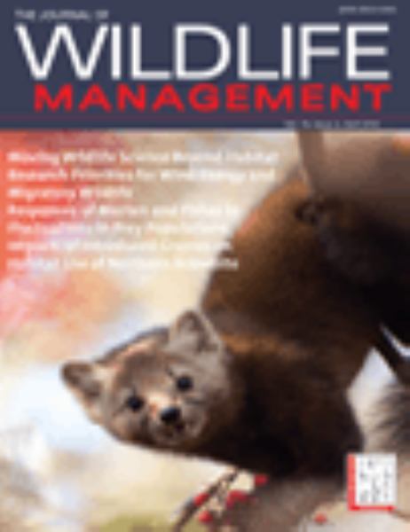 Journal of Wildlife Management