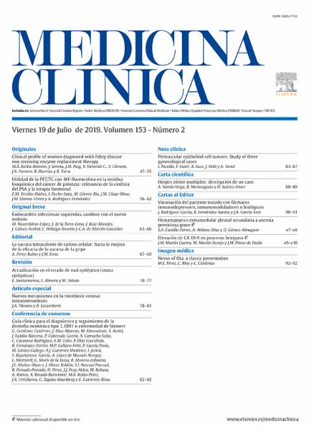 Medicina Clínica (English Edition)